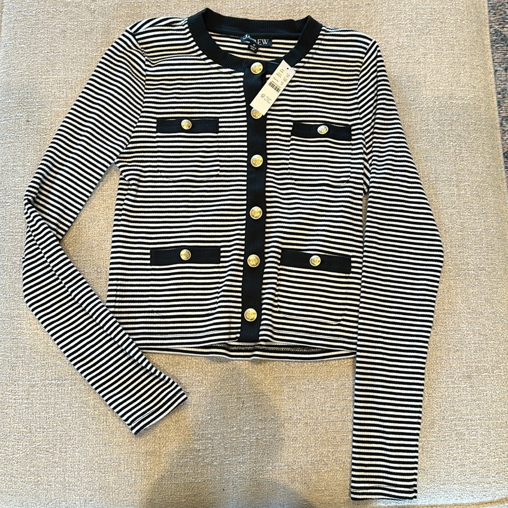 NWT J. Crew Vintage Style Cardigan Top